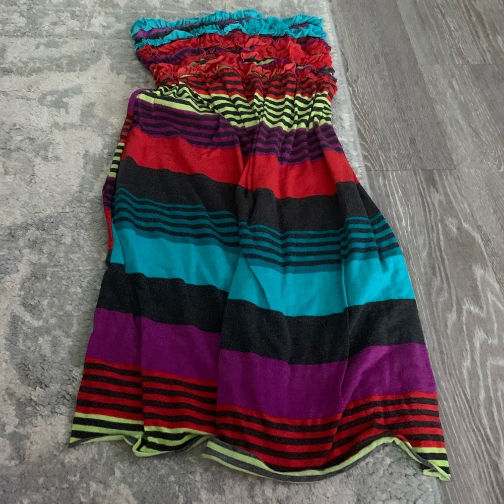 Strapless dress